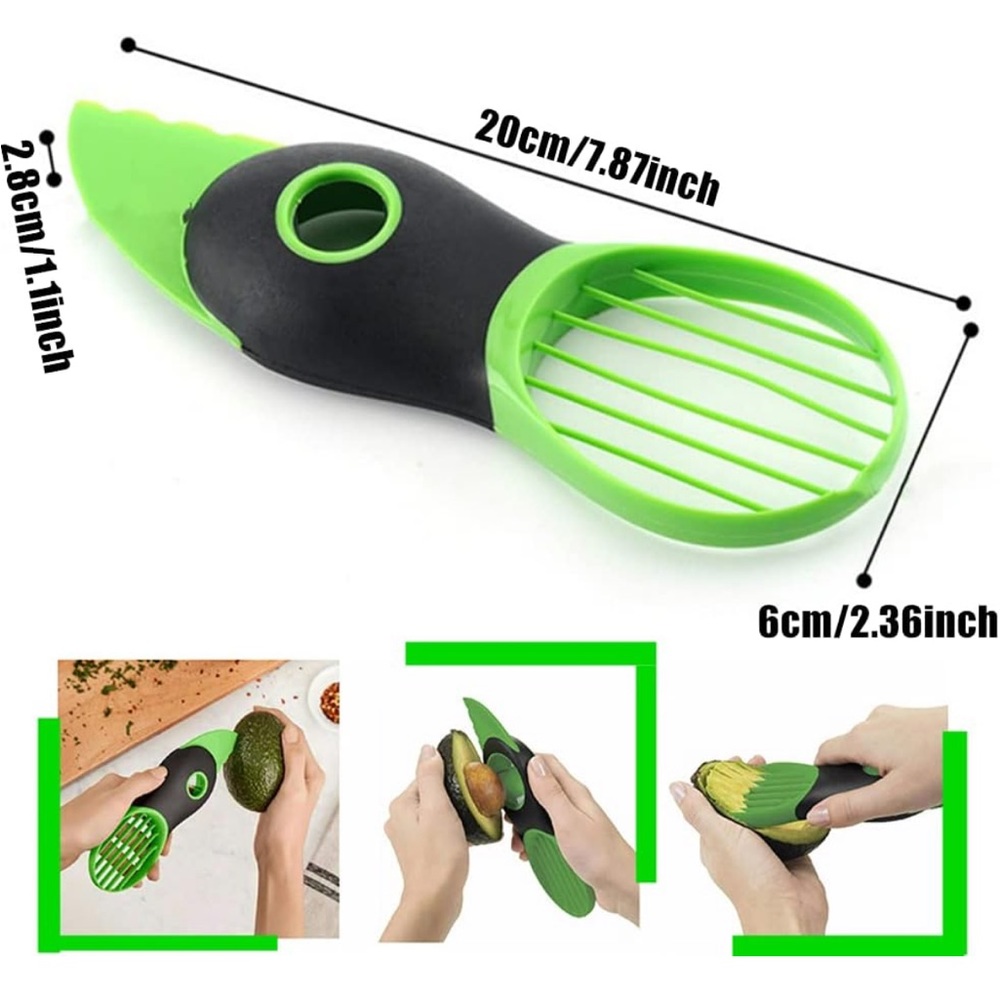 NWOT Avocado Cutter 3 in 1 Tool for lawyers - Picture 4 of 10